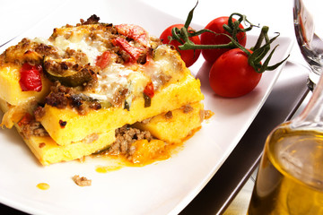polenta pasticciata