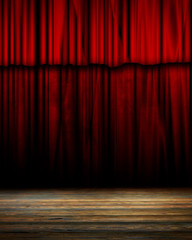 Movie or theater curtain