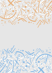 Fototapeta premium Creative wallpaper style