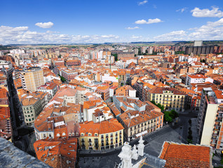 Valladolid skyline, Spain. Downtown area