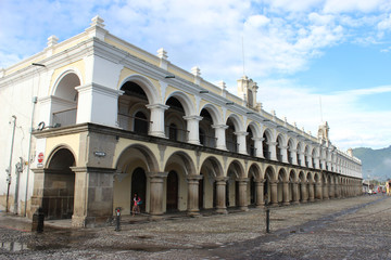 Fototapeta na wymiar Palacion Colonial Government, General kapitaństwem Coatemala