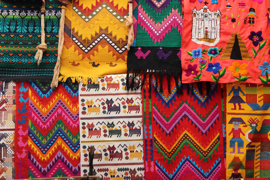 Guatemalan typical textiles