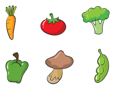 various vegetables
