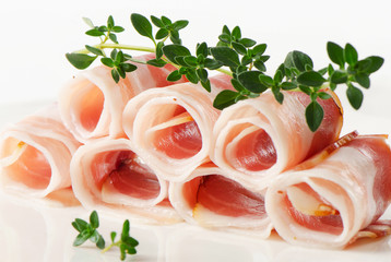 Slices of bacon