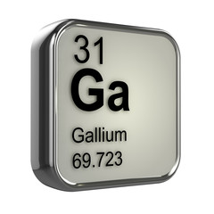 3d Periodic Table - 31 Gallium - 45718208