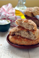 Wholemeal Potato Mini-Focaccias
