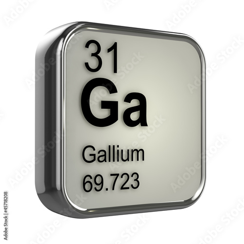 "3d Periodic Table 31 Gallium" Stock photo and royaltyfree images on Pic 45718208