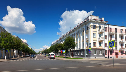 View of Yaroslavl -  central street