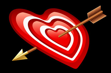 Heart, falling in heart