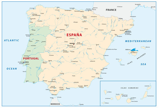 Spanien, Portugal