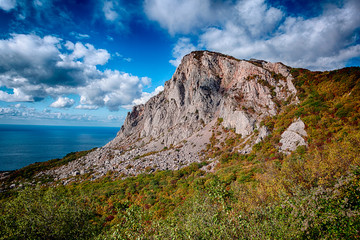 Fototapeta na wymiar South coast of Crimea