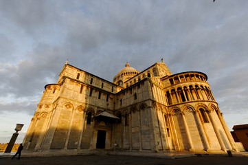 Pisa Torre pendente piazza