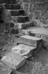 Old stone stairs