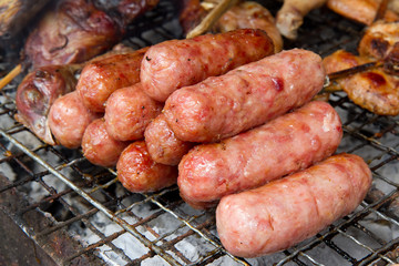 thai sausage traditional style. Thais call 