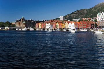 Fototapeta na wymiar UNESO World Heritage witryny Bergen