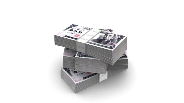 Falling Yen Bills Packs (HD + Alpha)