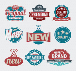 Vintage Styled Premium Quality labels