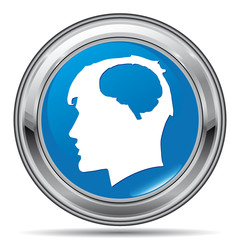 BRAIN HEAD ICON