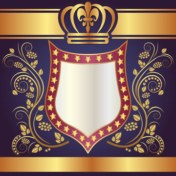 background with crown