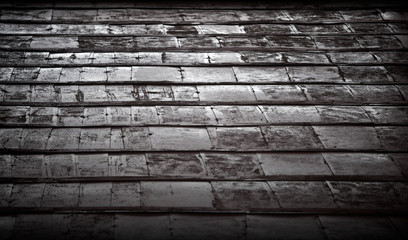 Old weathered dark metal wall background texture