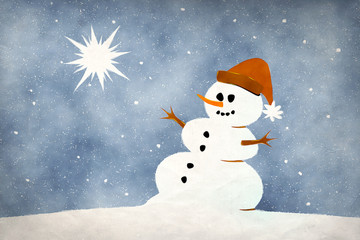 snowman card
