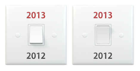 New year light switch 2012 2013