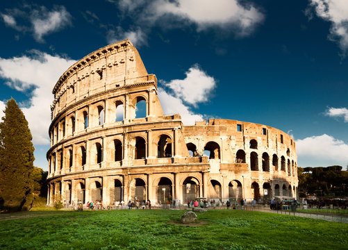 Colosseum in Rome, Italy