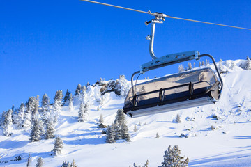 Ski lift chairs