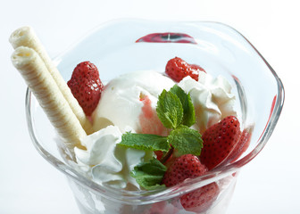 Traditional Japanese dessert fruit