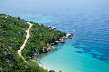 Obraz premium Adriatic sea shore