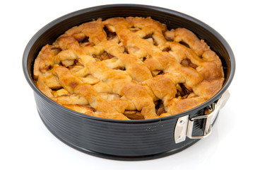 Baked apple pie