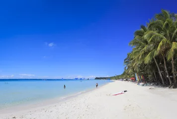 Deurstickers Boracay Wit Strand Boracay eiland wit strand filippijnen