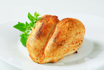 Roasted chicken breasts