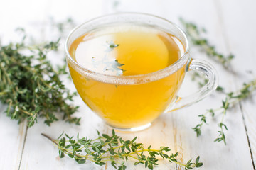 Herbal tea. Thyme
