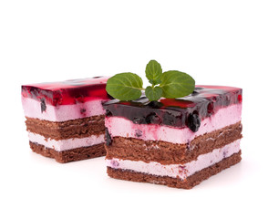 Delicious  cake piece