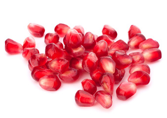 Pomegranate seed pile