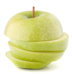 apple green sliced