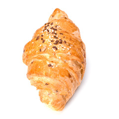 croissant isolated on white background