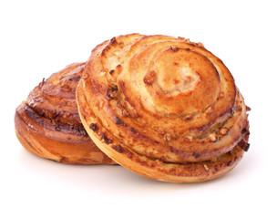 Homemade cream roll