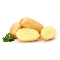 New potato and green parsley