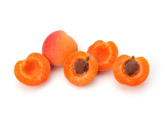 Ripe apricot fruit