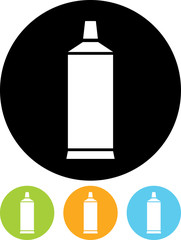 Vector icon isolated on white - Tube