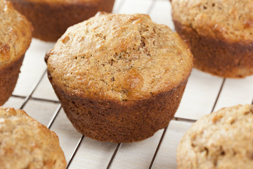 Fresh Homemade Bran Muffins
