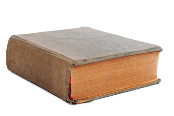 Old book on a white background