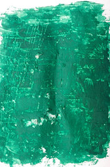 green paint background