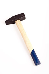 Hammer on white