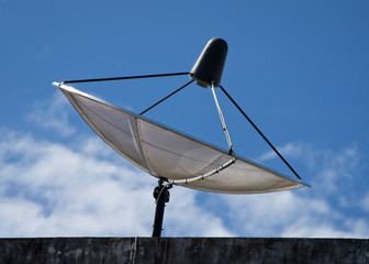 satellite dish and nice sky