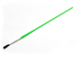 brush on a white background