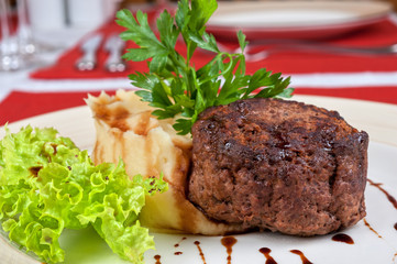 Fried steaks