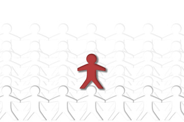 red man difference of another